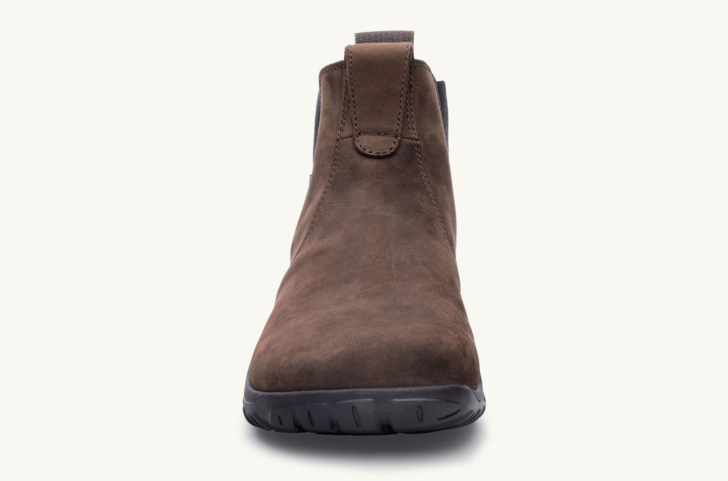 Lems Wasserdichte Stiefel Chelsea Damen Dunkelbraun | KEU8593FR